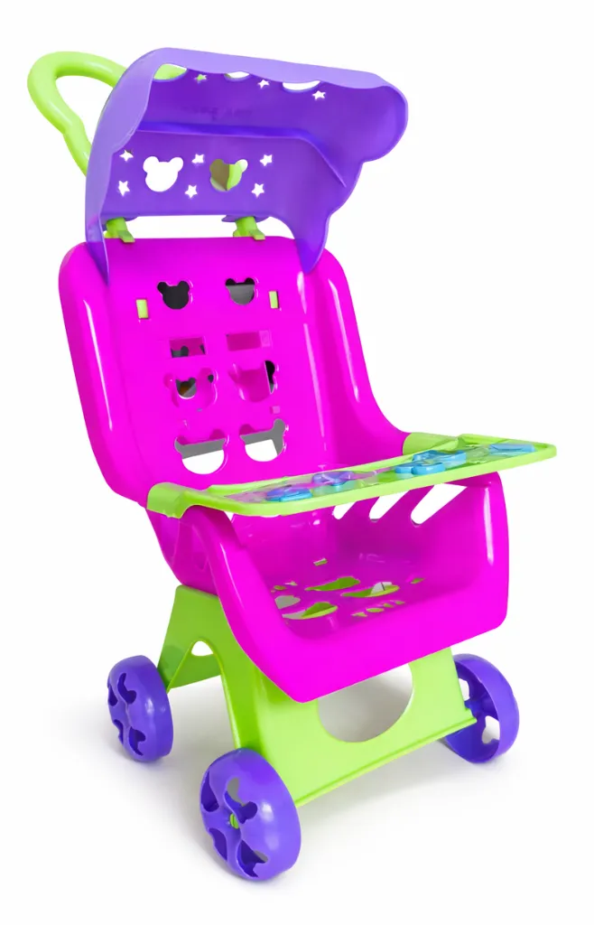 [PF835] COCHE OSITO CARRUAJE BOY TOYS