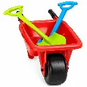 CARRETA NIÑO, INCLUYE ACCESORIOS, BOY TOYS, PALA Y PALIN, PLASTICO RESISTENTE, VARIOS COLORES DISPONIBLES.