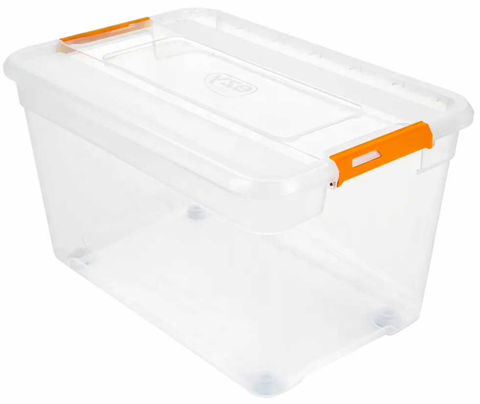 [11091] CAJA CON RODOS MILANO 23 LTS F/8 U.
