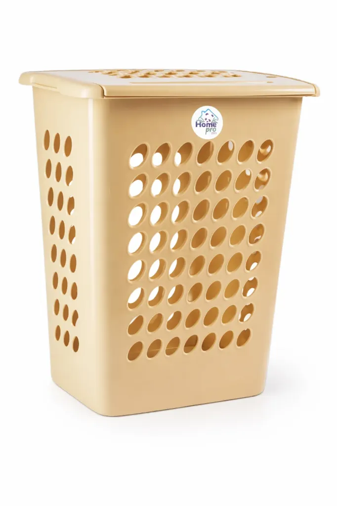 CESTO DE ROPA CON TAPA DELUX 80 LTS F/8 U.