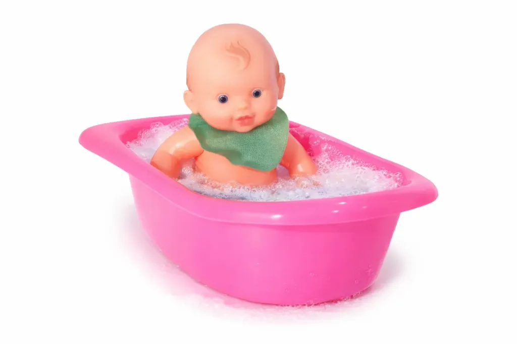 [PF2550] BAÑERA CON MUÑECO BOY TOYS.