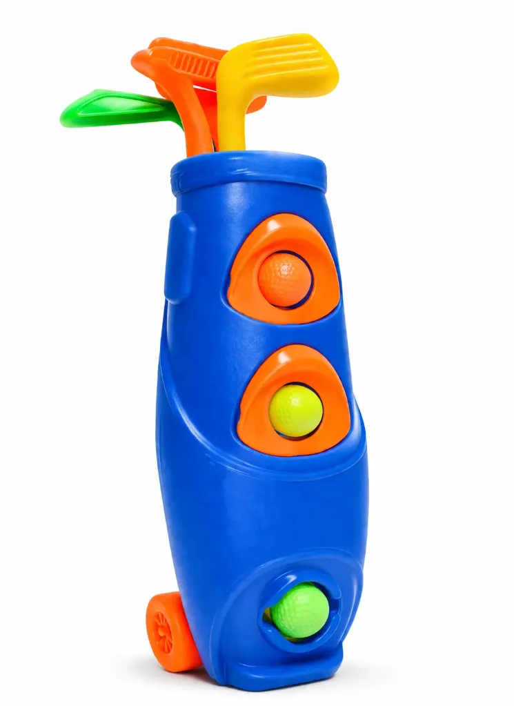 [PF3525-1] MI EQUIPO DE GOLF NIÑO INCLUYE 3 PALOS Y DOS PELOTAS BOY TOYS F/5 U.