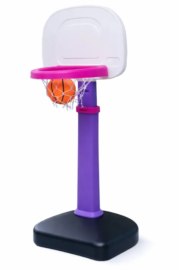 [PF3955-2] JUEGO DE BALONCESTO NIÑA, ALTURA AJUSTABLE, INCLUYE BALON, BOY TOYS.