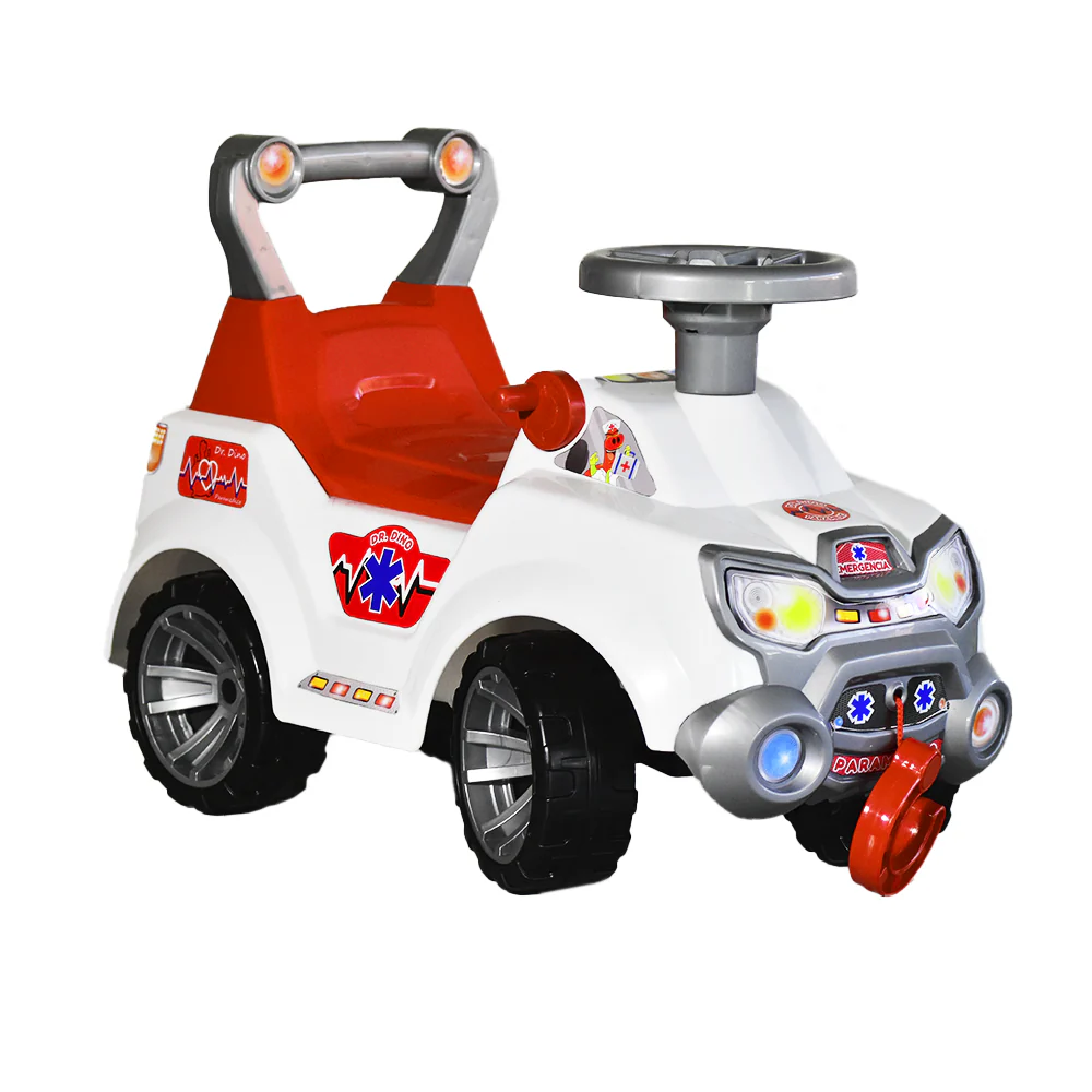 [PF956] CARRO CAMPER PARAMÉDICO, MARCA BOY TOYS, 4 RUEDAS RESISTENTES, INCLUYE CUERDA DE REMOLQUE, INCLUYE SONIDO Y ACCESORIOS DE PARAMÉDICO