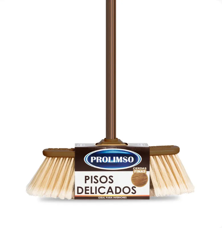 [ESC012] ESCOBA PISOS DELICADOS C/MANGO F/12 U. PROLIMSO
