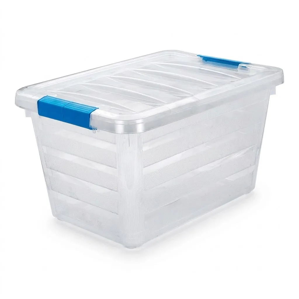 [11072-11] CAJA AERO 24 LTS TRANSPARENTE TPT F/10 U. UCHOSA