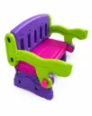 JUEGO DE ESCRITORIO 3 EN 1, BAÚL, ESCRITORIO Y BANCA. BOY TOYS